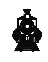 Train and track  pack of 2 68 x 100